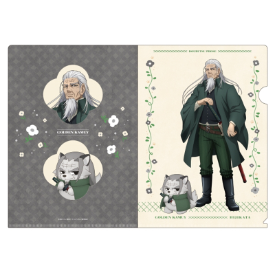 【グッズ-クリアファイル】ゴールデンカムイ どうぶつフォーゼ クリアファイル5.土方歳三【再販】