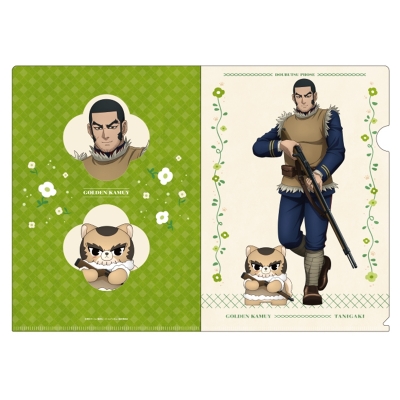 【グッズ-クリアファイル】ゴールデンカムイ どうぶつフォーゼ クリアファイル7.谷垣源次郎【再販】