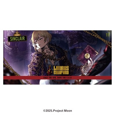 【グッズ-タオル】LIMBUS COMPANY ビジュアルバスタオル ⑩シンクレア