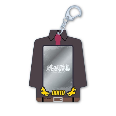 【グッズ-カードケース】TVアニメ「桃源暗鬼」 スナップマイドホルダー 2.無陀野無人