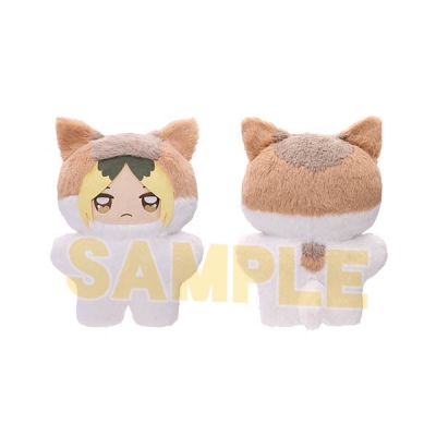 【グッズ-ぬいぐるみ】アニメ「ハイキュー!!」 ちょいでかちみけもますこっと 4.孤爪研磨