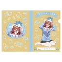【グッズ-クリアファイル】五等分の花嫁* A4クリアファイル(いつつごようちえん) ⑧中野 三玖(園児風)の画像