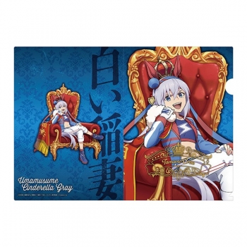グッズ-クリアファイル】アニメ『ウマ娘 シンデレラグレイ』 箔入りA4 