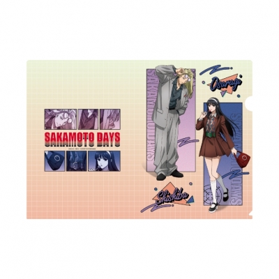 【グッズ-クリアファイル】TVアニメ「SAKAMOTO DAYS」 クリアファイル 3.神々廻&大佛