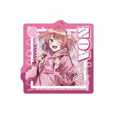 【グッズ-ステッカー】カラフルピーチ プリズムトラベルステッカー からぴちピクニック のあ