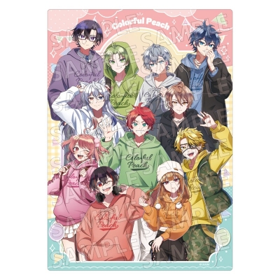 【グッズ-下敷き】カラフルピーチ 下じき からぴちピクニック からぴちピクニック1