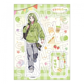 グッズ-スタンドポップ】カラフルピーチ アクリルスタンド からぴち 
