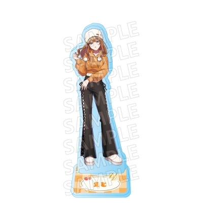 【グッズ-スタンドポップ】カラフルピーチ アクリルスタンド からぴちピクニック えと