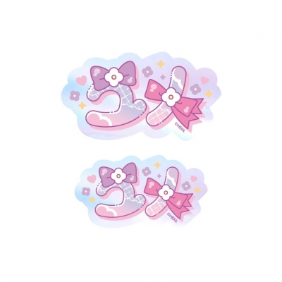 【グッズ-ステッカー】あんさんぶるスターズ!! タイポグラフィーステッカー 53.ユメ