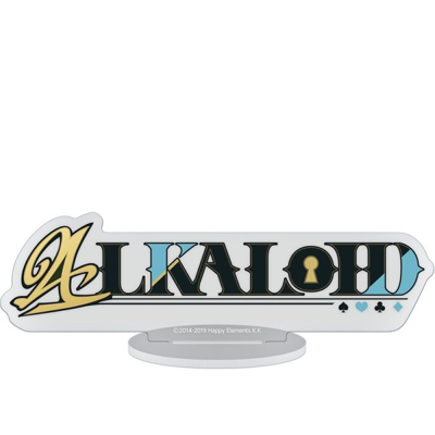 【グッズ-スタンドポップ】あんさんぶるスターズ!! ロゴアクリルスタンド 4. ALKALOID