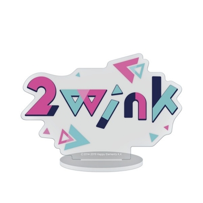 【グッズ-スタンドポップ】あんさんぶるスターズ!! ロゴアクリルスタンド 7. 2wink