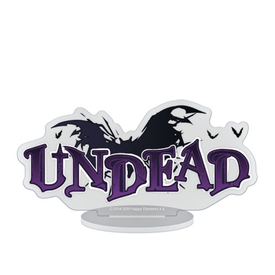 【グッズ-スタンドポップ】あんさんぶるスターズ!! ロゴアクリルスタンド 9. UNDEAD