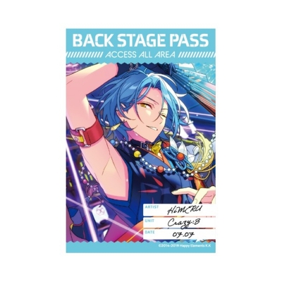 【グッズ-ステッカー】あんさんぶるスターズ!! バックステージPASS風ステッカー 27.HiMERU