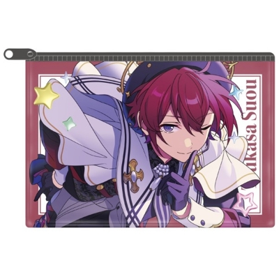 【グッズ-ポーチ】あんさんぶるスターズ!! クリアポーチ 42.朱桜司