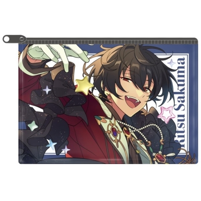 【グッズ-ポーチ】あんさんぶるスターズ!! クリアポーチ 45.朔間凛月