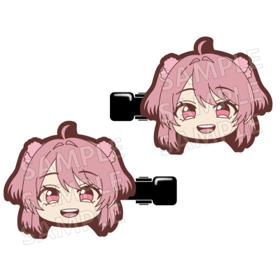 【グッズ-ヘアバンド】カラフルピーチ ヘアクリップ からぴちピクニック のあ