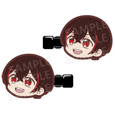 【グッズ-ヘアバンド】カラフルピーチ ヘアクリップ からぴちピクニック ゆあんくん