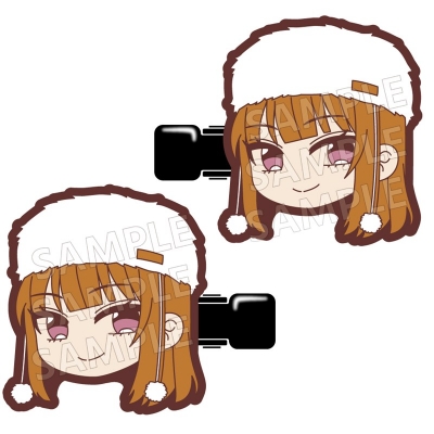 【グッズ-ヘアバンド】カラフルピーチ ヘアクリップ からぴちピクニック えと