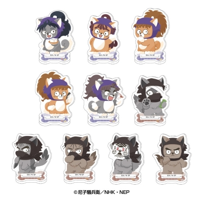 【グッズ-スタンドポップ】忍たま乱太郎 どうぶつフォーゼ アクリルスタンド2