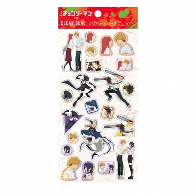 【グッズ-シール】劇場版『チェンソーマン レゼ篇』 クリアシール 3.ペア