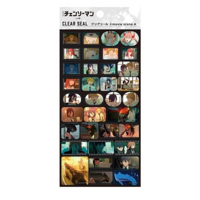 【グッズ-シール】劇場版『チェンソーマン レゼ篇』 クリアシール 4.movie scene A