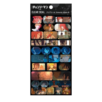 【グッズ-シール】劇場版『チェンソーマン レゼ篇』 クリアシール 5.movie scene B