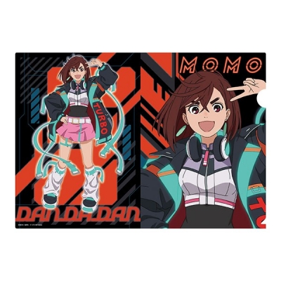 【グッズ-クリアファイル】TVアニメ『ダンダダン』 A4クリアファイル 〈CYBER PUNK〉 1.モモ
