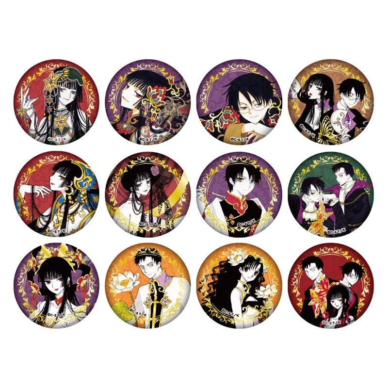 【グッズ-バッチ】xxxHOLiC 箔押し缶バッジコレクション