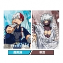 【グッズ-クリアファイル】アニメ『僕のヒーローアカデミア』 クリアファイルセット 4.轟焦凍・荼毘の画像