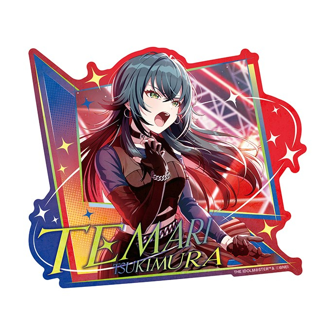 【グッズ-ステッカー】学園アイドルマスター トラベルステッカー2 ②月村手毬