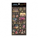 【グッズ-ステッカー】KPOPガールズ!デーモン・ハンターズ GLOSSY CLEAR STICKERS ①GOLDENの画像