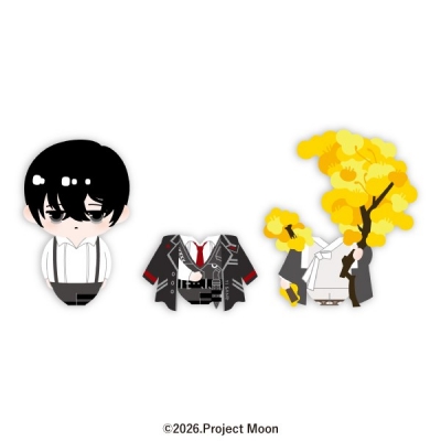 【グッズ-バッチ】LIMBUS COMPANY ぺたちぇんバッジこれくしょんA