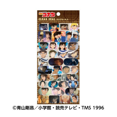 【グッズ-シール】名探偵コナン クリアシールA