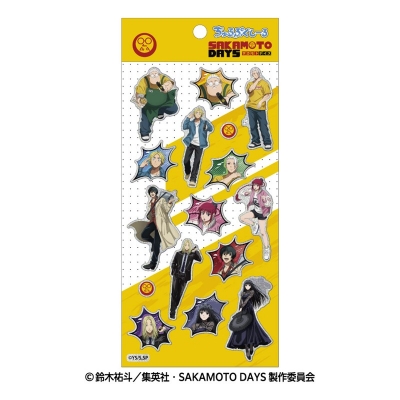【グッズ-シール】TVアニメ「SAKAMOTO DAYS」 ちゅるぷくしーる1