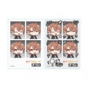 【グッズ-ステッカー】カラフルピーチ ミニ証明写真風ステッカー 喜怒哀楽シリーズ うりの画像