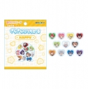 【グッズ-シール】カラフルピーチ きらきらぷっちしーる 喜怒哀楽シリーズ HAPPYの画像