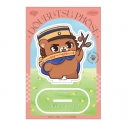 【グッズ-スタンドポップ】ゴールデンカムイ どうぶつフォーゼ-はらっぱ- アクリルスタンド1.杉元佐一の画像