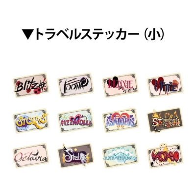 【グッズ-ステッカー】Helluva Boss(ヘルヴァ・ボス) トラベルステッカーコレクション
