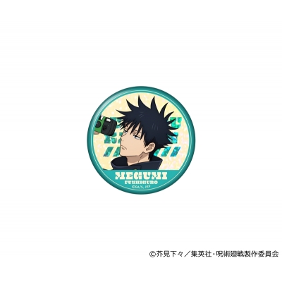 【グッズ-バッチ】呪術廻戦 グリッタービッグ缶バッジ 伏黒恵 カメラVer.