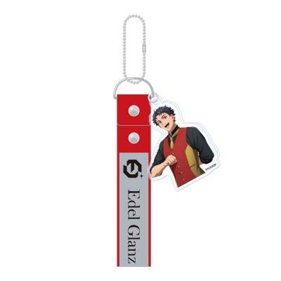 【グッズ-キーホルダー】薬屋のひとりごと 銀テープキーホルダー 李白 エイプリルフール 2026Ver.