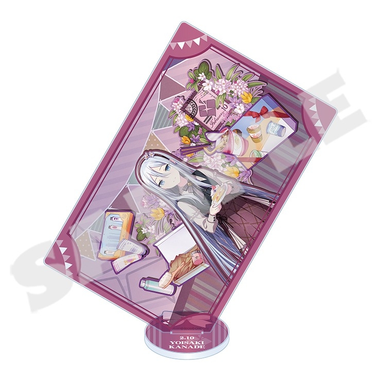 【グッズ-スタンドポップ】プロジェクトセカイ カラフルステージ! feat. 初音ミク Anniversary/Birthdayイラスト2022-2023 カード型アクリルスタンド 宵崎 奏