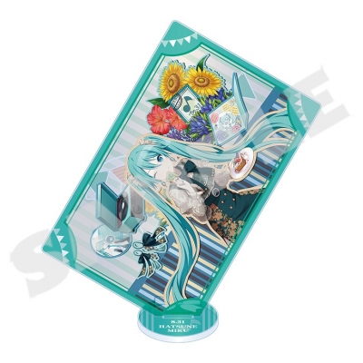 【グッズ-スタンドポップ】プロジェクトセカイ カラフルステージ! feat. 初音ミク Anniversary/Birthdayイラスト2022-2023 カード型アクリルスタンド 初音ミク