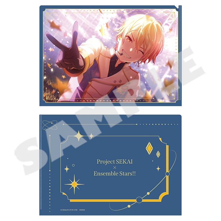 【グッズ-クリアファイル】プロジェクトセカイ カラフルステージ! feat. 初音ミク × あんさんぶるスターズ!! クリアファイル 天馬 司