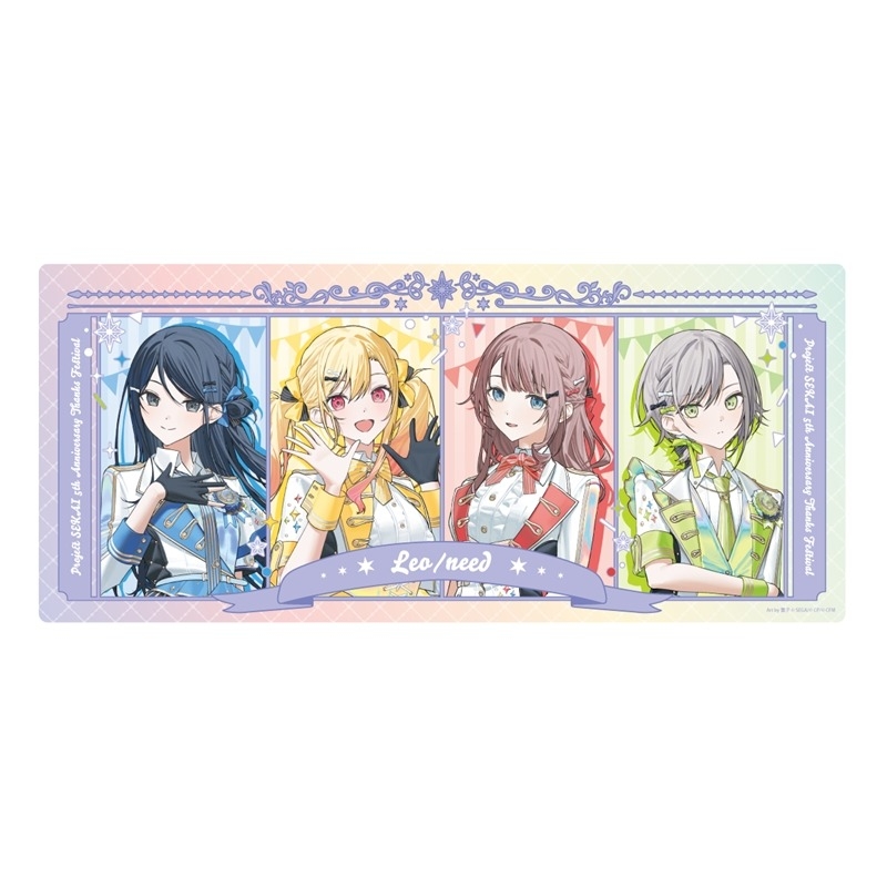 【グッズ-デスクマット】プロジェクトセカイ カラフルステージ！ feat. 初音ミク 『プロジェクトセカイ 5th Anniversary 感謝祭』デスクマット Leo/need