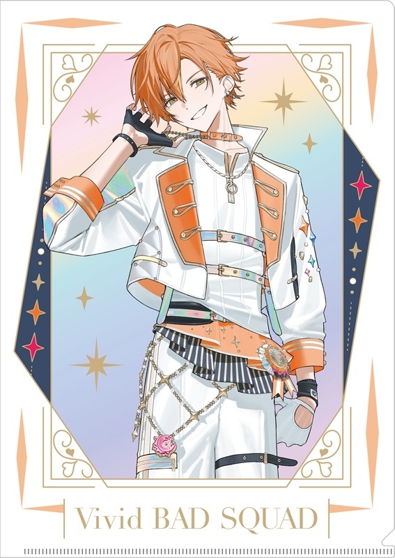 【グッズ-クリアファイル】プロジェクトセカイ カラフルステージ! feat. 初音ミク 『プロジェクトセカイ 5th Anniversary 感謝祭』オーロラクリアファイル17 東雲 彰人