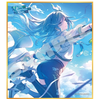 【グッズ-色紙】プロジェクトセカイ カラフルステージ! feat. 初音ミク ミニ色紙コレクション 第53弾B Grow glorious glow(全9種)