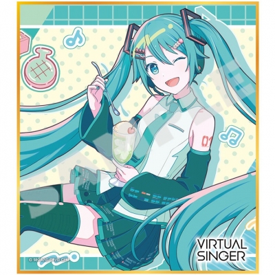 【グッズ-色紙】プロジェクトセカイ カラフルステージ! feat. 初音ミク Anniversary/Birthdayイラスト2023-2024 ミニ色紙コレクション A バーチャル・シンガー&Vivid BAD SQUAD(全10種)