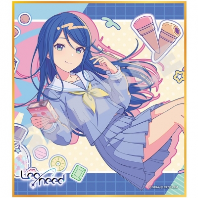 【グッズ-色紙】プロジェクトセカイ カラフルステージ! feat. 初音ミク Anniversary/Birthdayイラスト2023-2024 ミニ色紙コレクション B Leo/need&25時、ナイトコードで。(全8種)