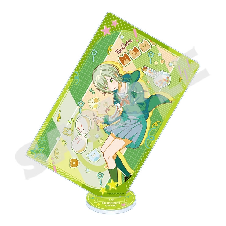【グッズ-スタンドポップ】プロジェクトセカイ カラフルステージ！ feat. 初音ミク Anniversary/Birthdayイラスト2023-2024 カード型アクリルスタンド 日野森 志歩