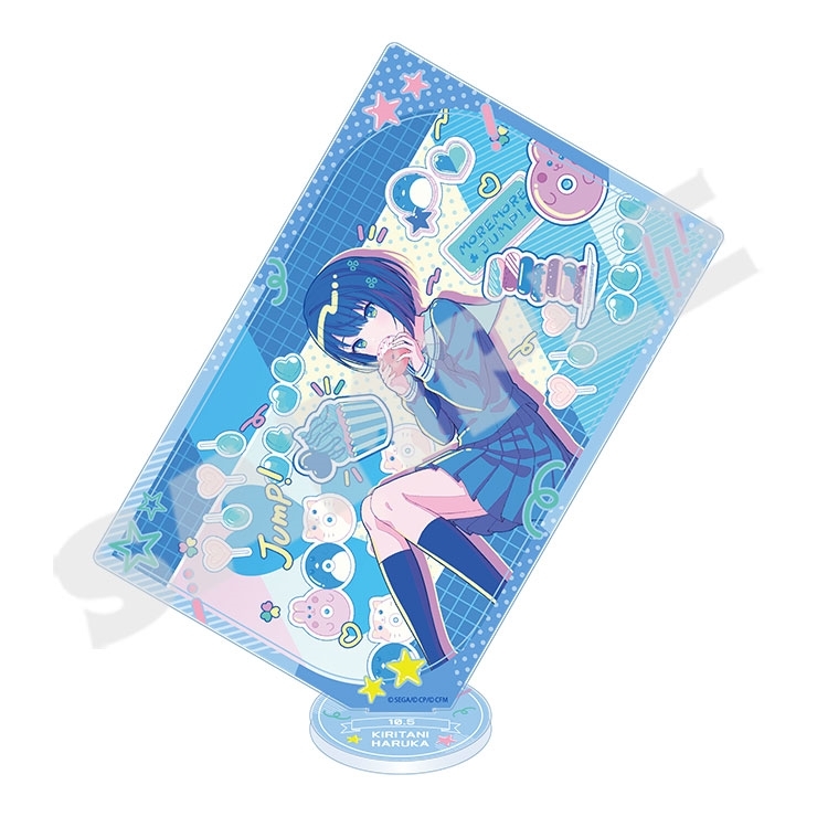 【グッズ-スタンドポップ】プロジェクトセカイ カラフルステージ！ feat. 初音ミク Anniversary/Birthdayイラスト2023-2024 カード型アクリルスタンド 桐谷 遥